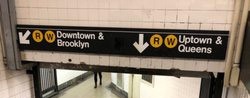 Subway directions to NY (Uptown/Downtown) so you don't get it wrong on your trip to New York