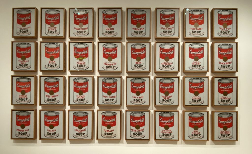 Andy Warhol Campbell's Soup, 1968-MoMa NY